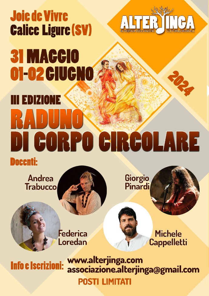 Raduno di Corpo Circolare 2024 con Federica Loredan, Andrea Trabucco, Michele Cappelletti e Giorgio Pinardi