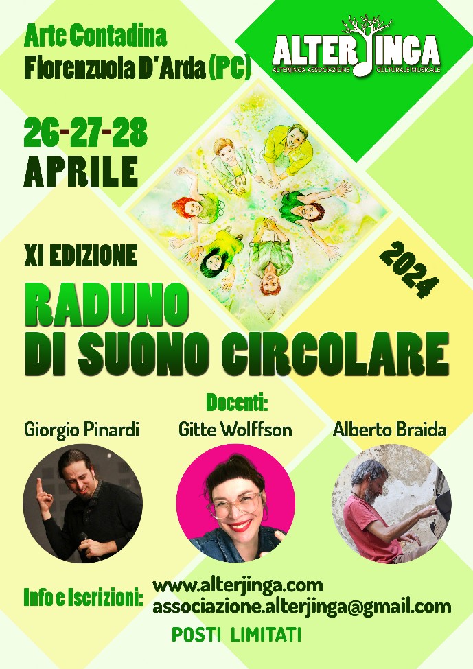 Circle Song e Improvvisazione con Gitte Wolffson, Alberto Braida e Giorgio Pinardi